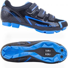 Sapatilha MTB Nero Preto / Azul Tamanho 40 – Absolute