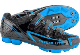 Sapatilha MTB Nero Preto / Azul Tamanho 41 – Absolute