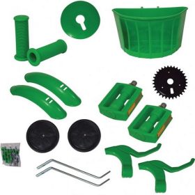 Kit Bike 16 Tipo2com Eixo Mpr verde Ben10 AMR 8 e Roda