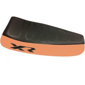 Banco para Moto Xr 90/91 Frisada Preto / Laranja Neon