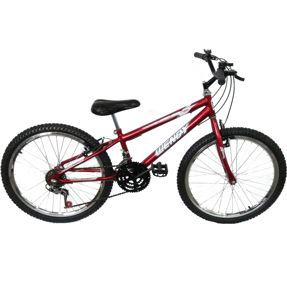 Bicicleta Aro 24 18V Rebaixado Power Bike